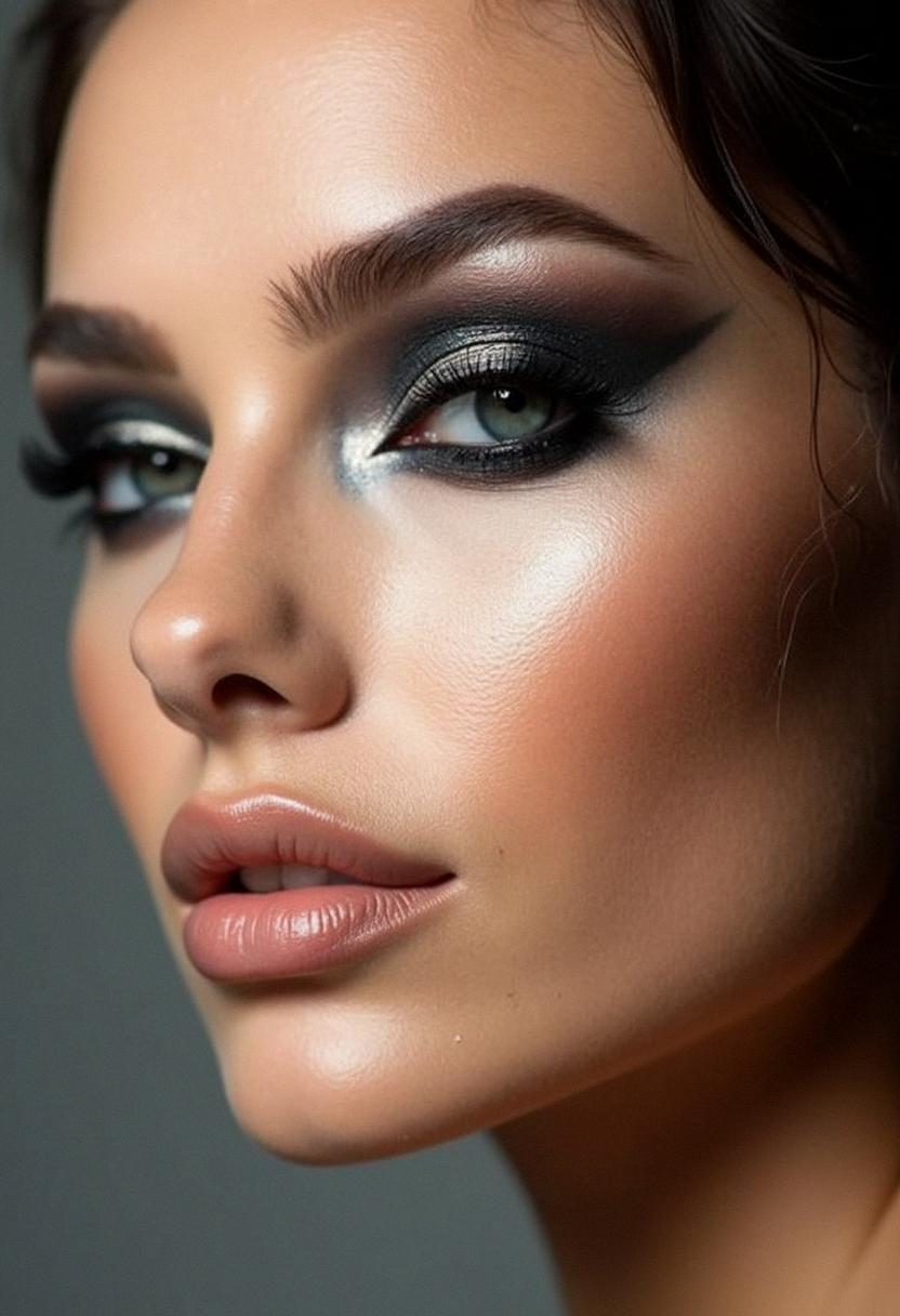 smokey eye makeup for hooded eyes