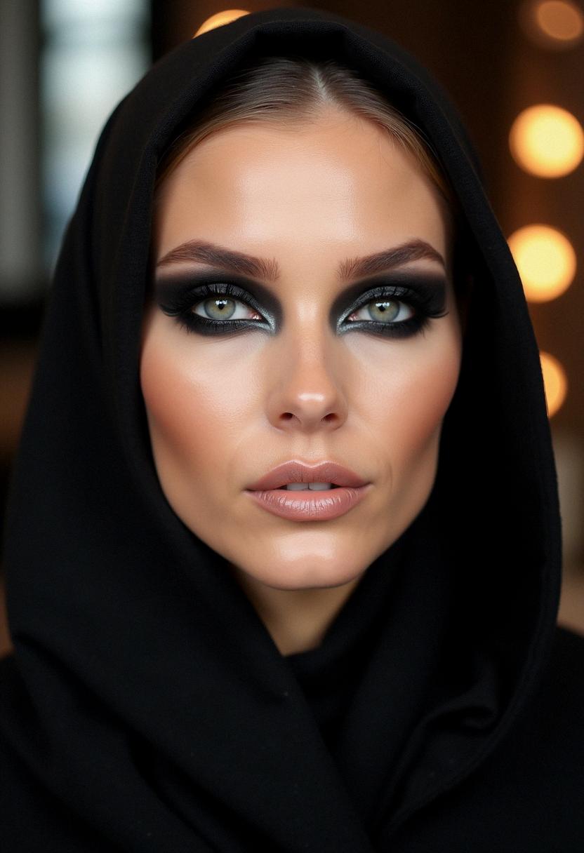 smokey eye makeup for hooded eyes