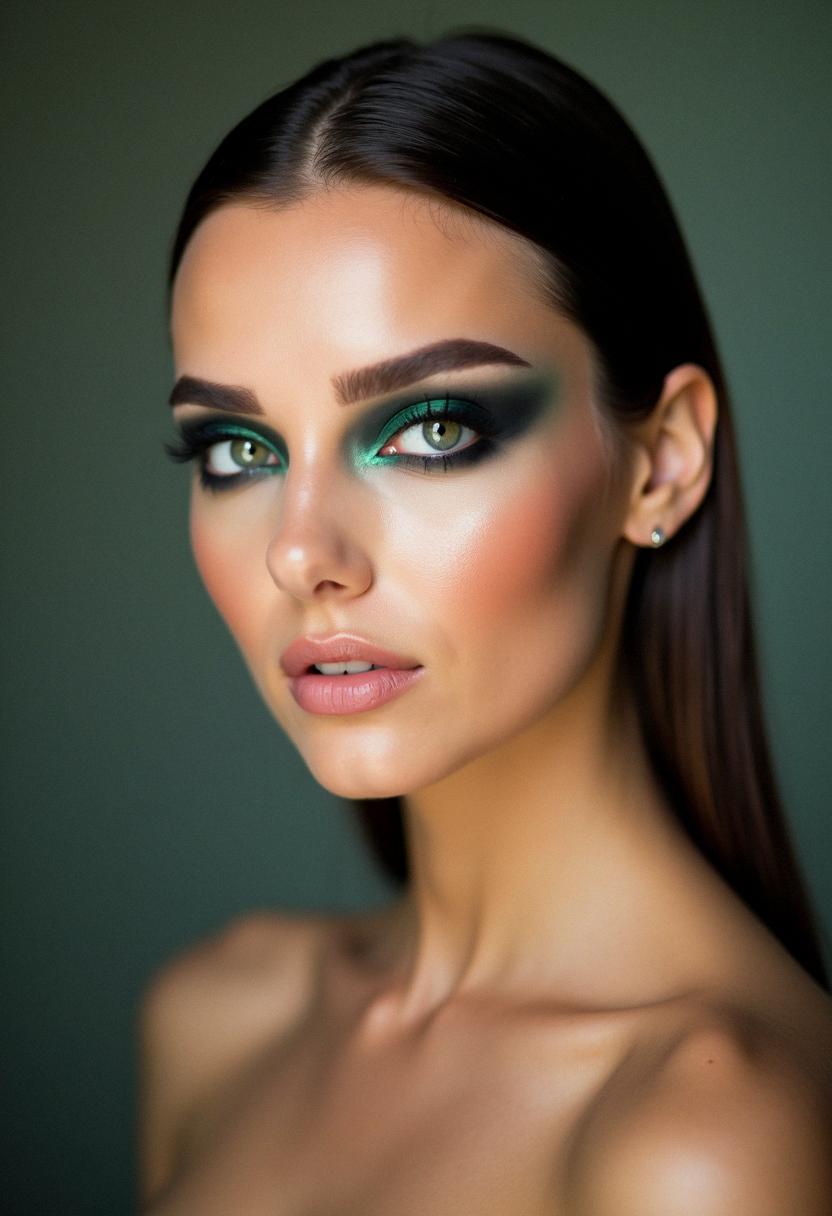 smokey eye makeup green eyes