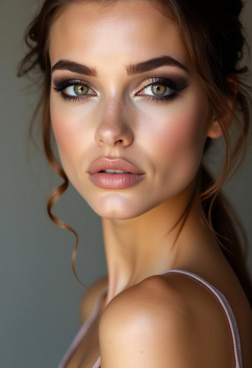 smokey eye makeup hazel eyes