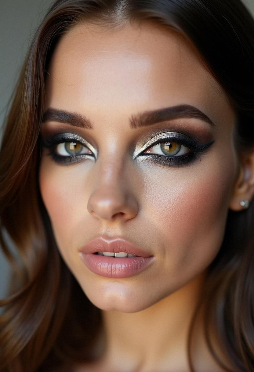 smokey eye makeup hazel eyes