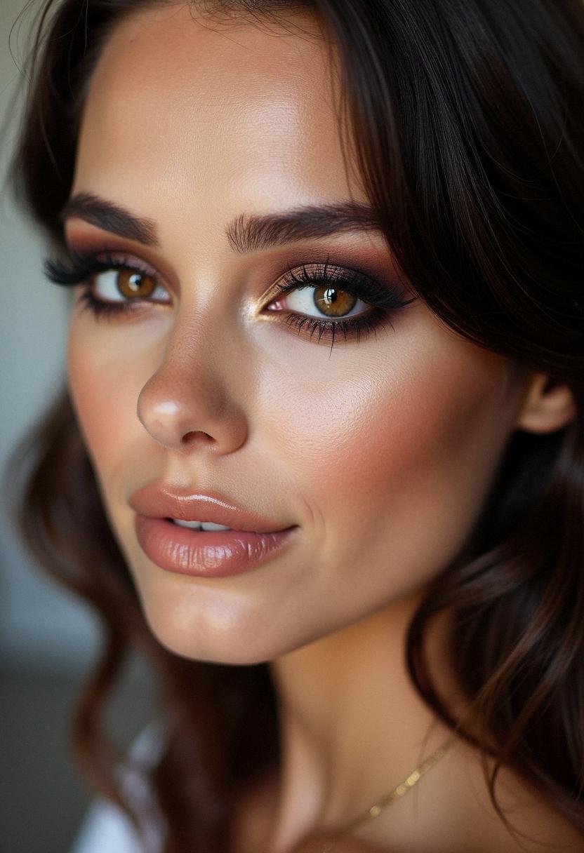 smokey eye makeup hazel eyes