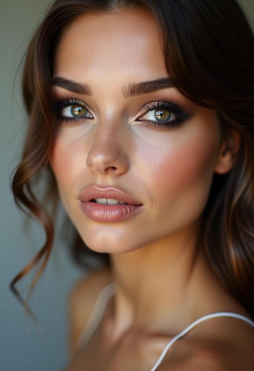 smokey eye makeup hazel eyes