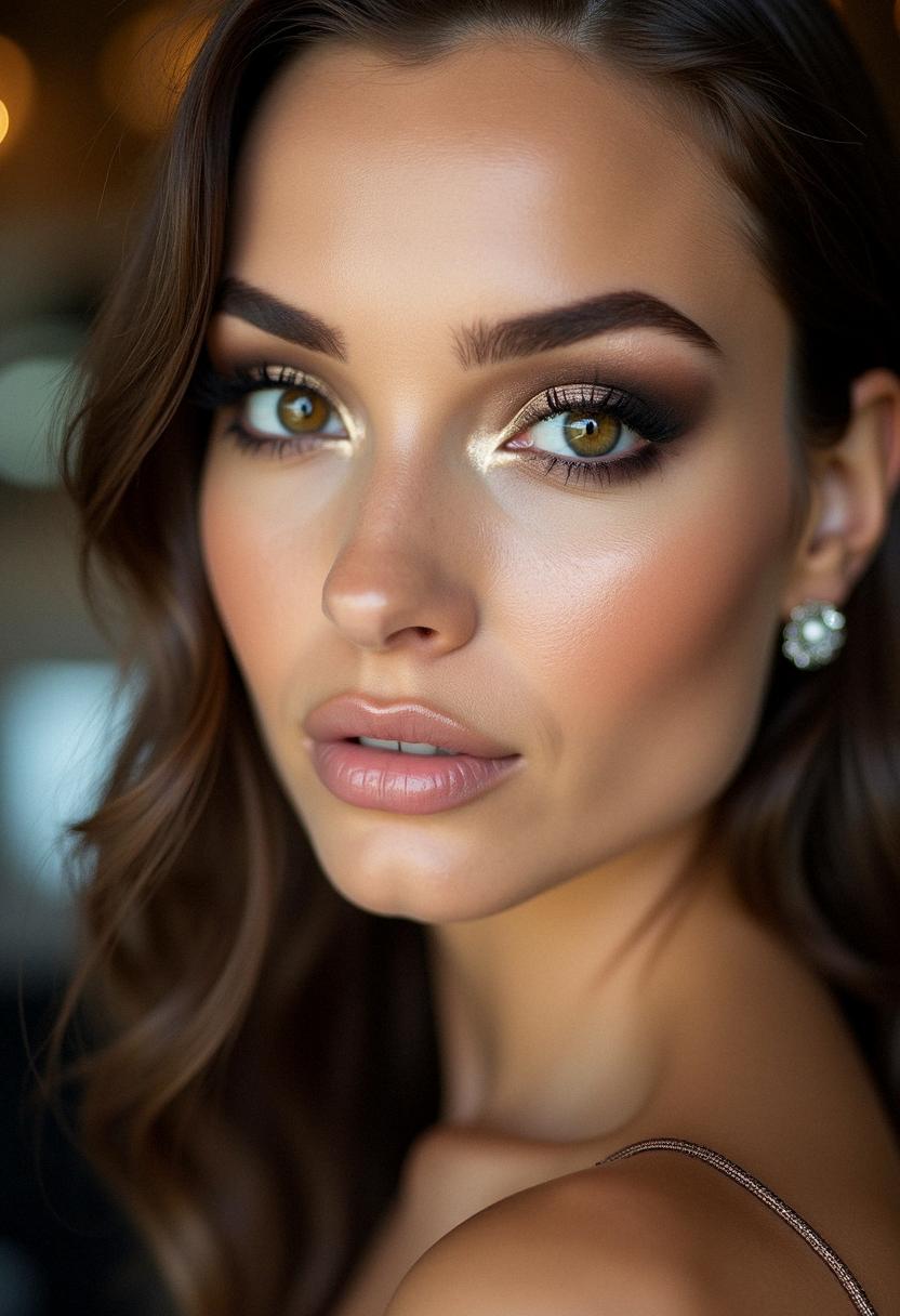 smokey eye makeup hazel eyes