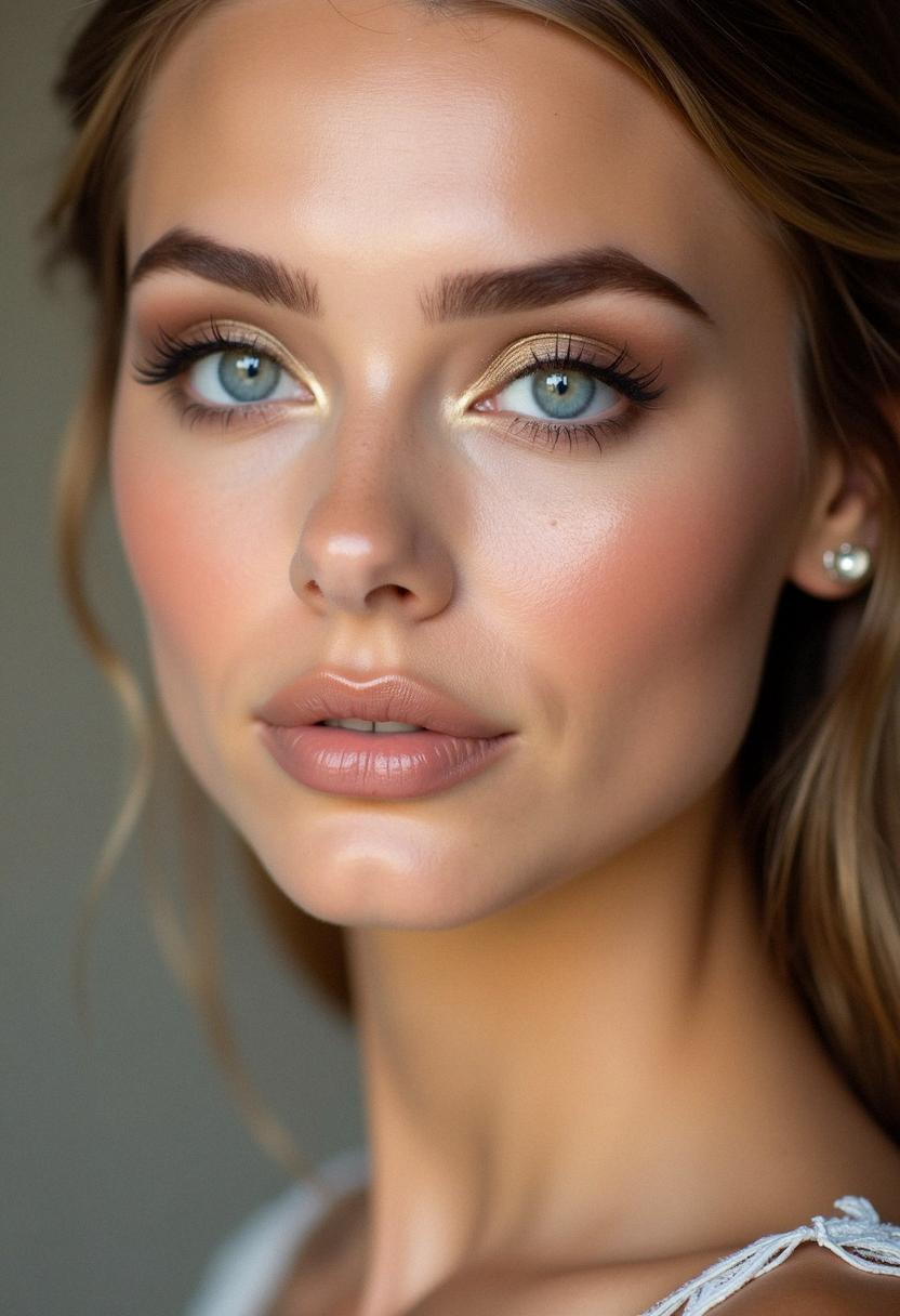 soft glam makeup for blue eyes soft glam makeup for blue eyes