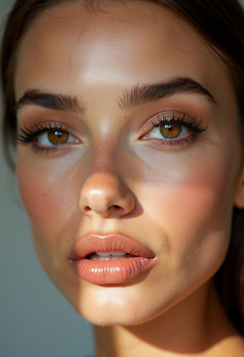 soft glam makeup hazel eyes