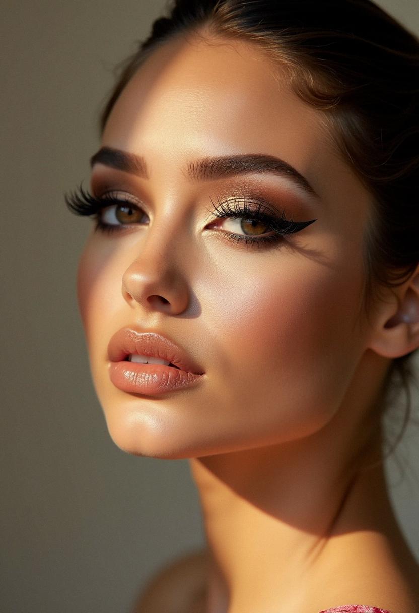 soft glam smokey eye