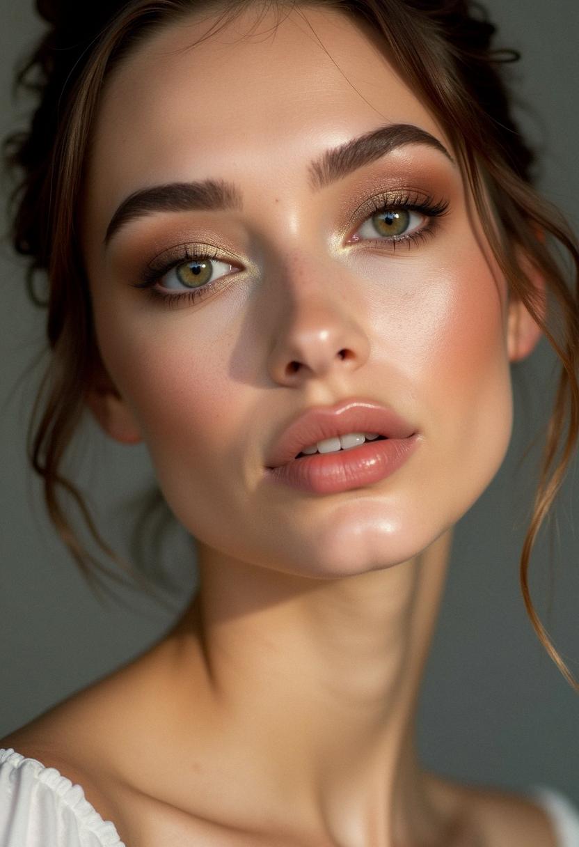 soft glam smokey eye