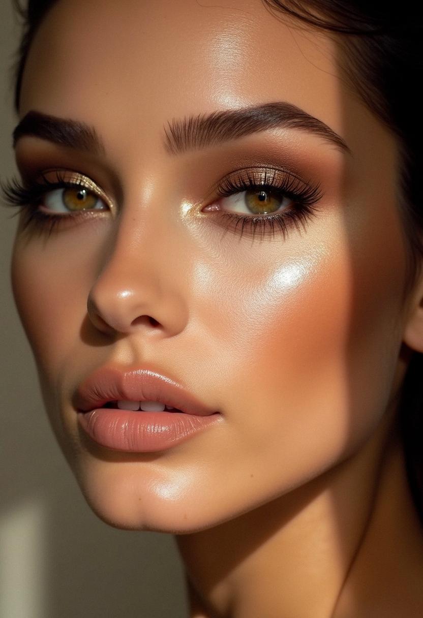 soft glam smokey eye