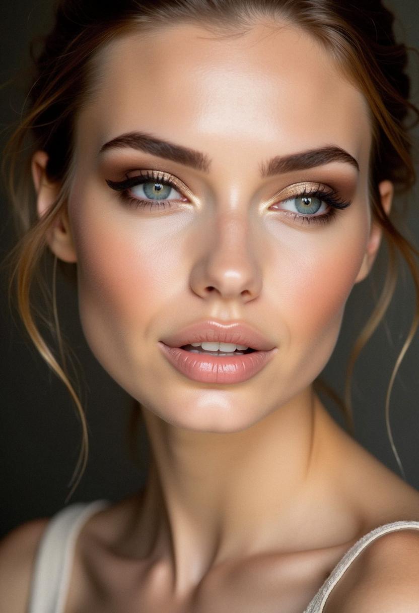 soft glam smokey eye