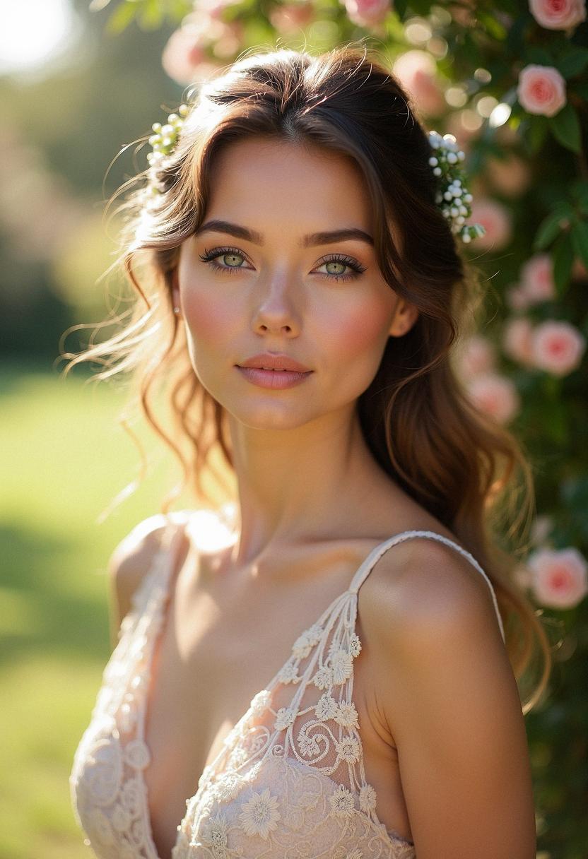 soft makeup bridesmaid