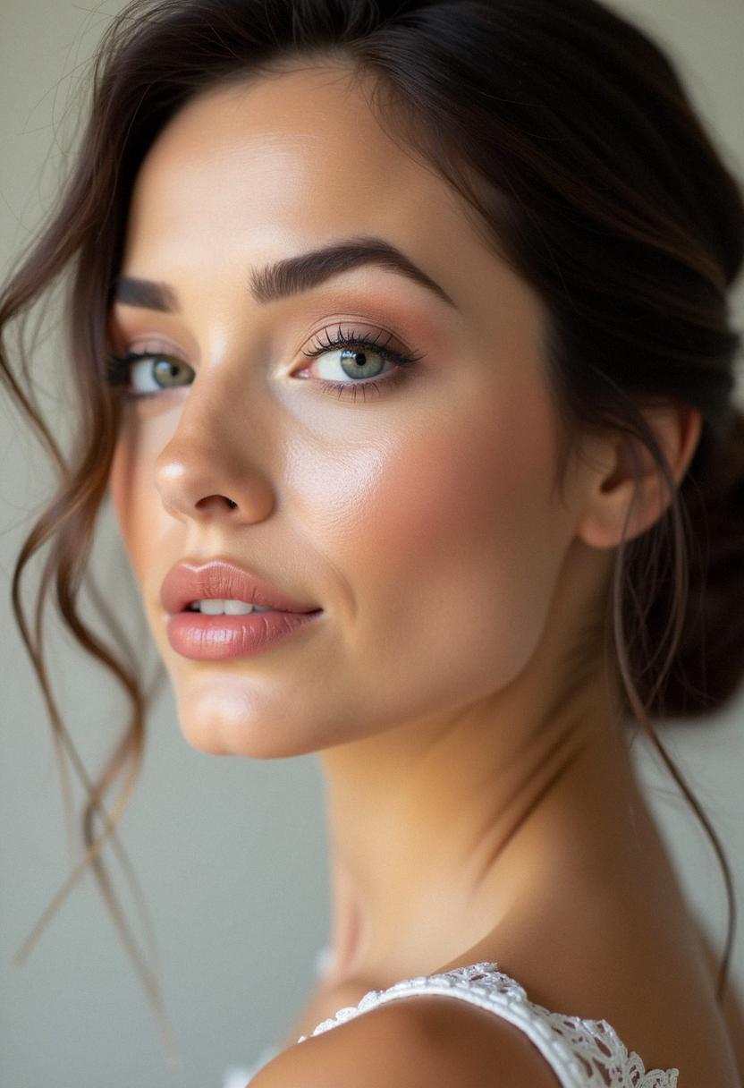 soft natural glam makeup wedding soft natural glam makeup wedding