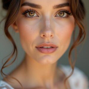 Soft Wedding Makeup For Brown Eyes 00001