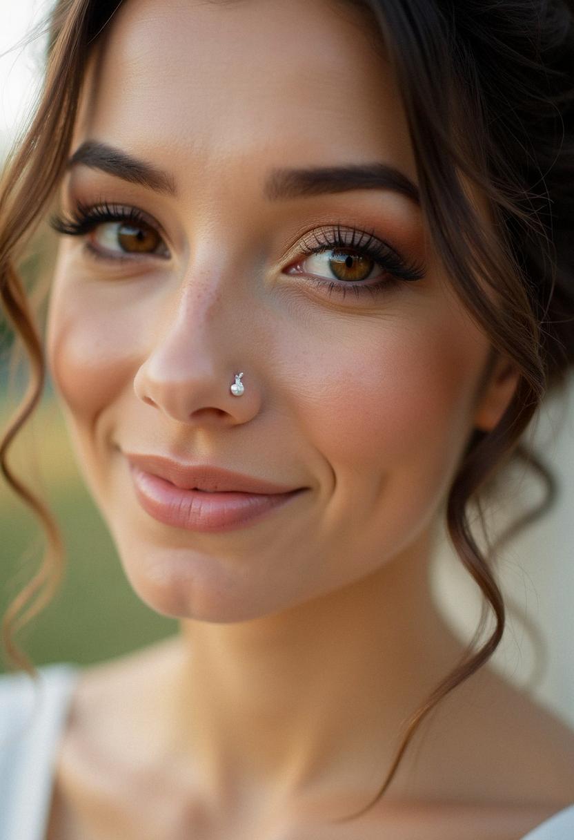 soft wedding makeup for brown eyes