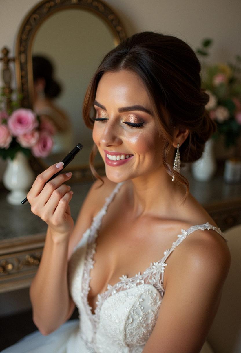 sparkly wedding makeup bride sparkly wedding makeup bride
