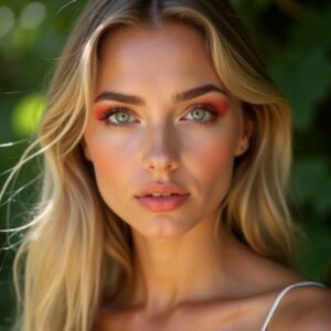 Summer Makeup Green Eyes 00001