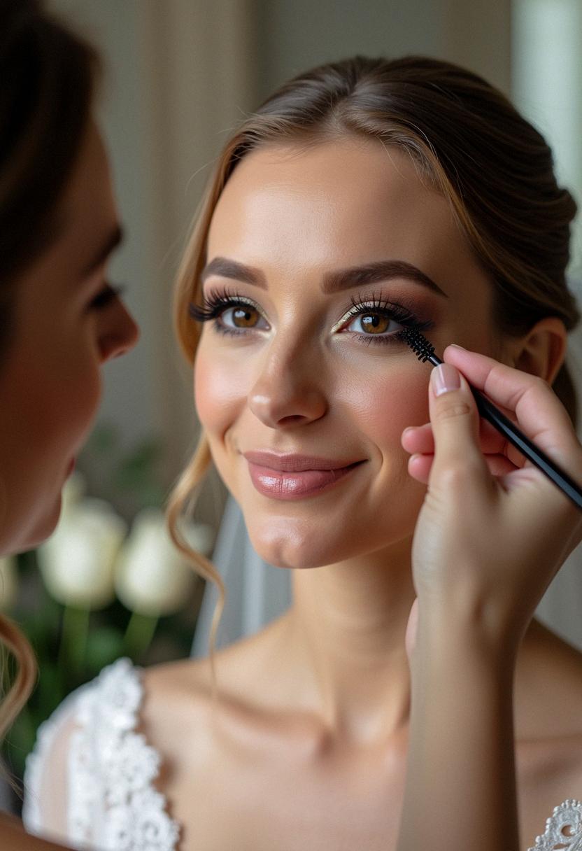 wedding makeup for brown eyes