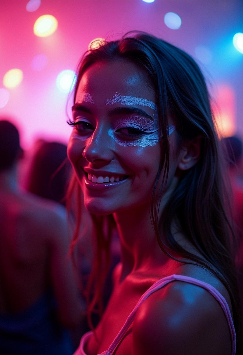 White Eyeliner Makeup Rave Looks - The Chic Tribe