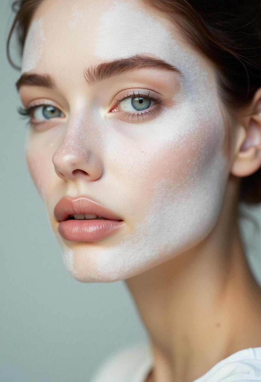 white makeup aesthetic white makeup aesthetic