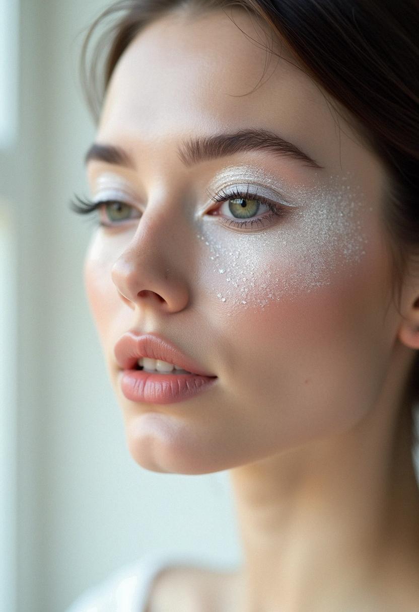 white makeup aesthetic white makeup aesthetic