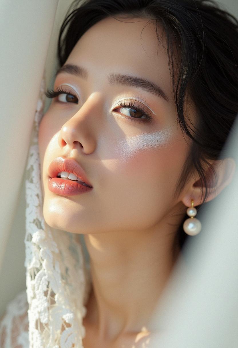 white makeup aesthetic white makeup aesthetic