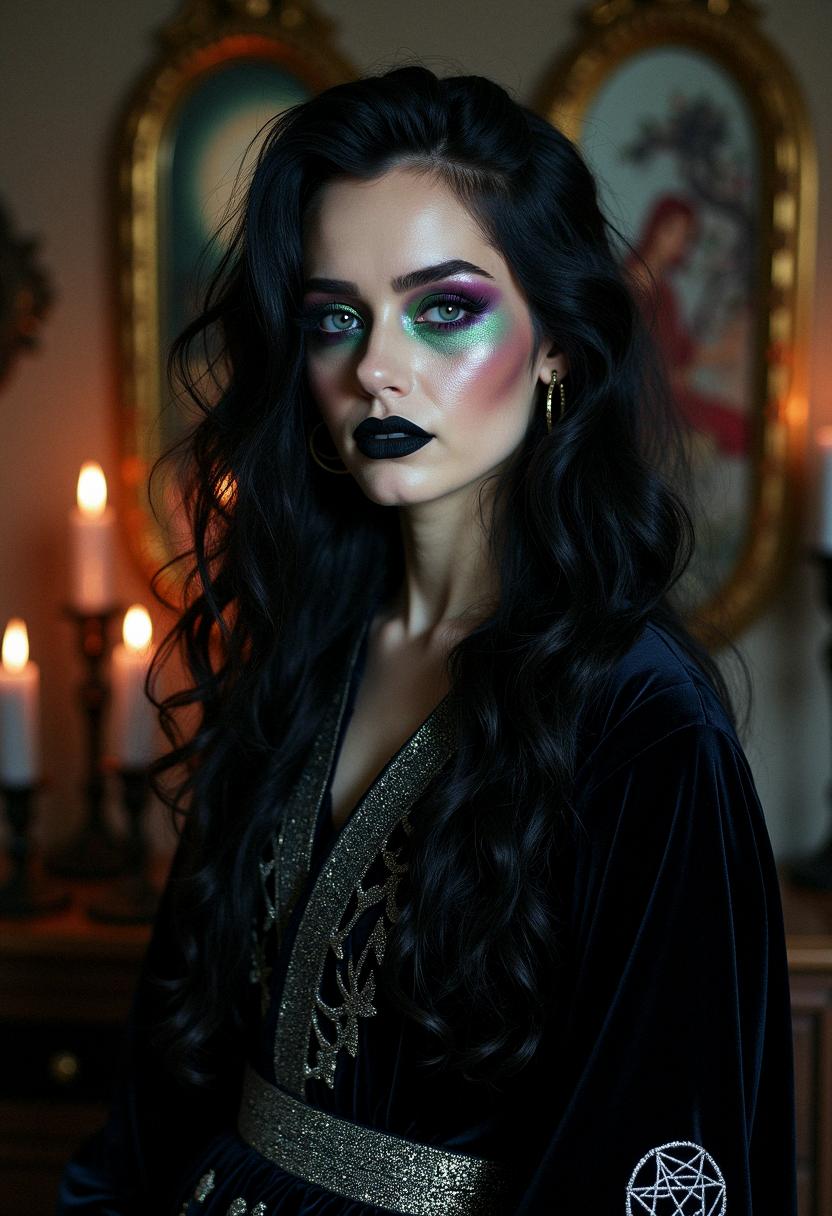 witchy makeup aesthetic