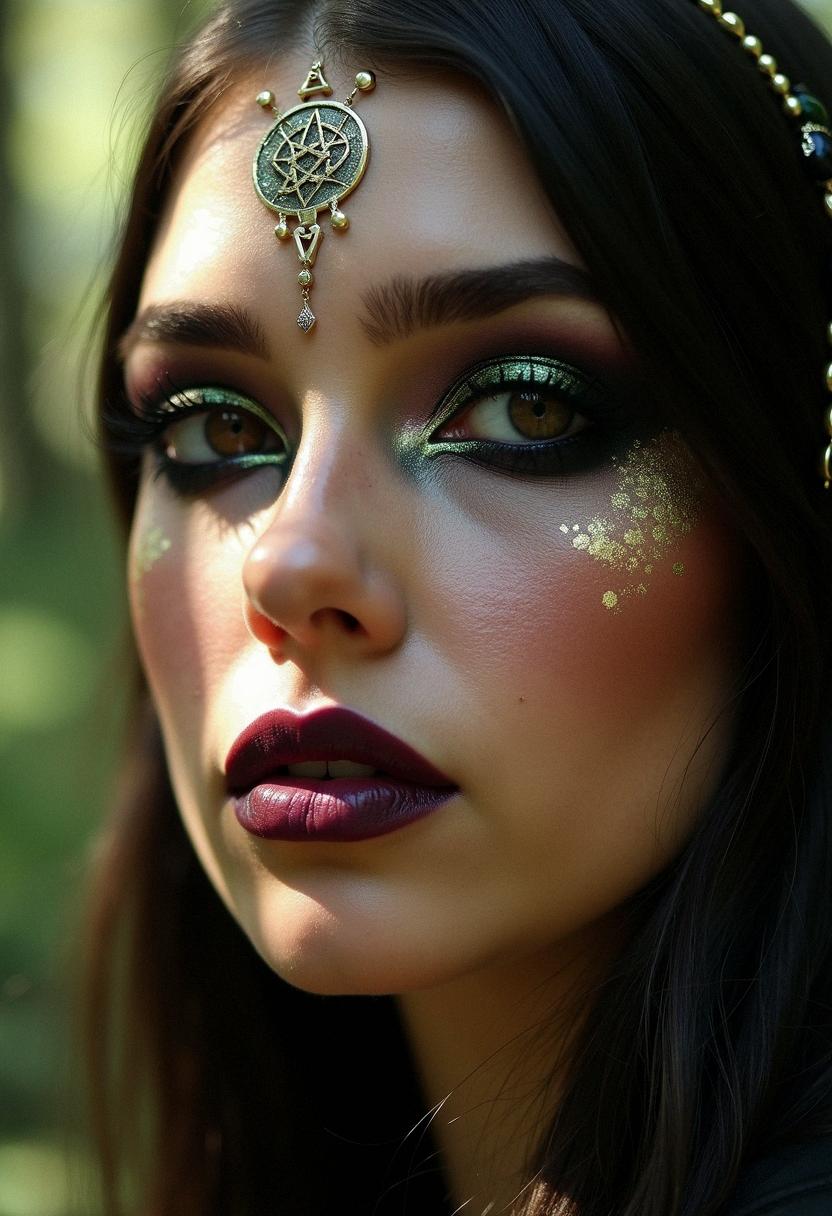 witchy makeup aesthetic