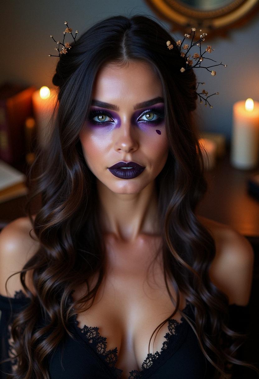witchy makeup aesthetic